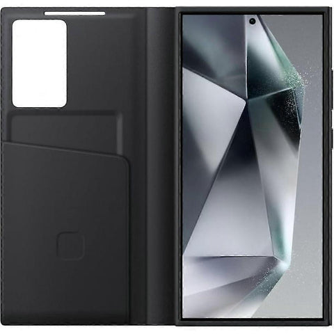Replacement  Galaxy S24 Ultra Smart View Wallet Case, Black SZRH