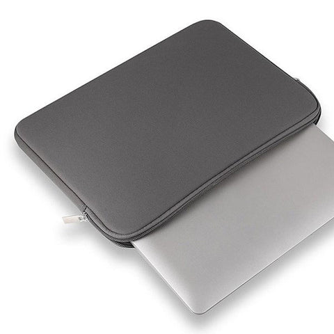 Computer Case / Laptop Case - Select Size Grey Grey 14 inch - Grey Grey 14 inch - Grey Grey_qcx Grey 14 inch - Grey