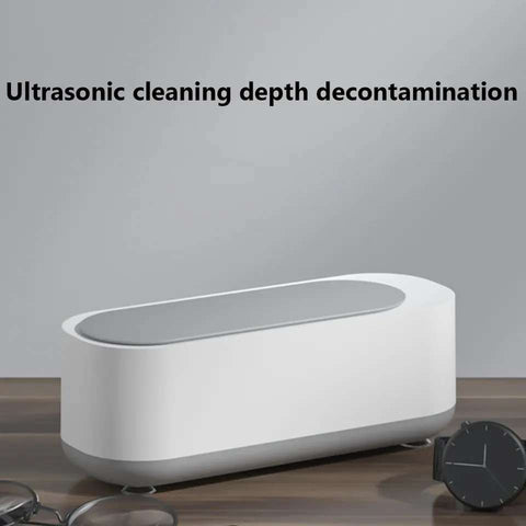 Ultrasonic cleaning glasses jewelry cleaner white, 42kHz