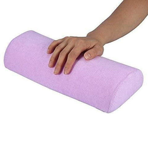 Nail Cushion Wrist Support for Manicure Gel Acrylic Nails, Cerise