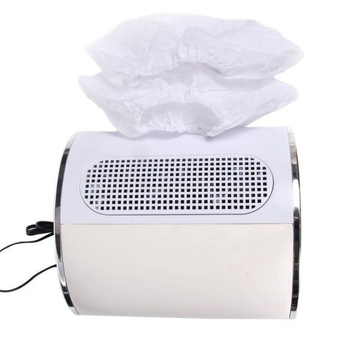 White double dust collector