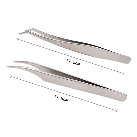 2-pack Eyelash Extension Tweezers