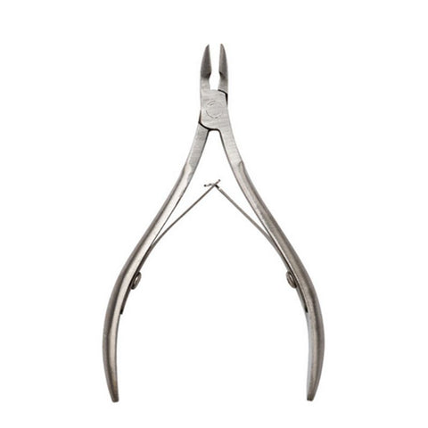 Stainless Steel Cuticle Nipper and Nail Scissors, Silver