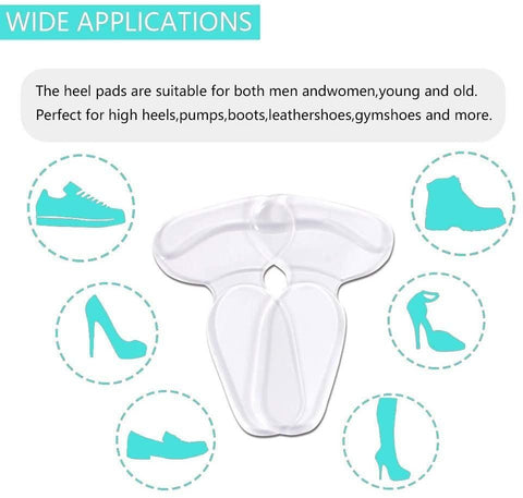 Heel Inserts 2-pack Soft Effective Beige Shoe Inserts