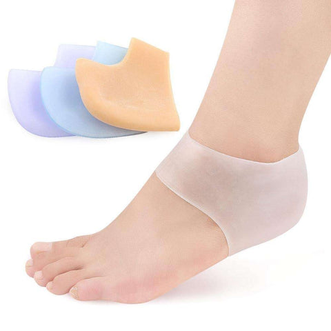 2-pack Transparent Silicone Heel Protectors, Shoe Inserts