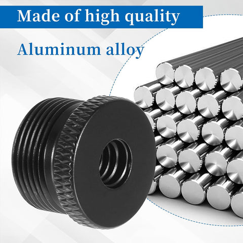 4 Pcs Mic Stand Adapter Microphone Stand Adapter 1/4 Female to 5/8 Male Screw Adapter Thread Tripod Screw Adapter for Microphone Stand Mount to Camera Tripod