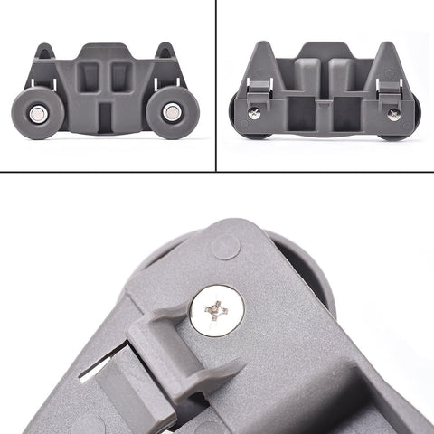 (4-pack) W10195416 NEW UPGRADED Replacement Part for Lower Dishwasher Wheel – Compatible with GE/Whirlpool/Kenmore - AP5983730, W10195416V, W10105417, PS11722152, W10195416VP