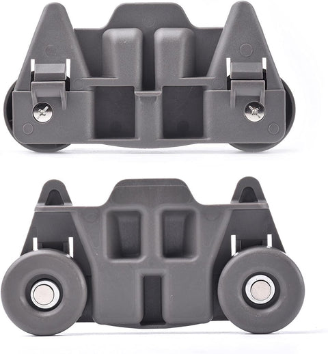 (4-pack) W10195416 NEW UPGRADED Replacement Part for Lower Dishwasher Wheel – Compatible with GE/Whirlpool/Kenmore - AP5983730, W10195416V, W10105417, PS11722152, W10195416VP