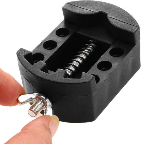 Watch Back Case Cover Remover Holder Tool Adjustable 36mm PE Black