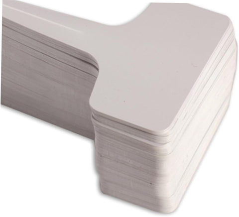 100 Pack 6cm x 10cm White Plant Labels Outdoor Weatherproof Garden Tag ...