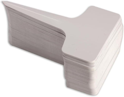 100 Pack 6cm x 10cm White Plant Labels Outdoor Weatherproof Garden Tag ...