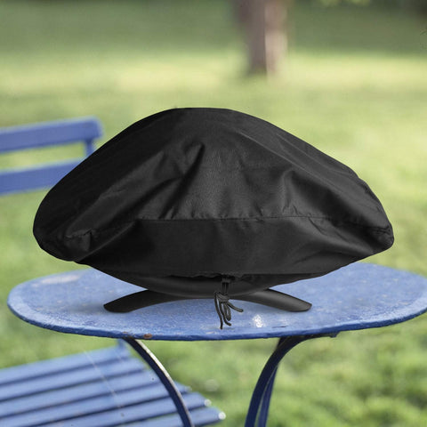 Waterproof Portable Grill Cover for Weber Q2000, Q200 Series and Baby Q Gas Grill, Compared to Weber 7111, All Weather Protection, Black