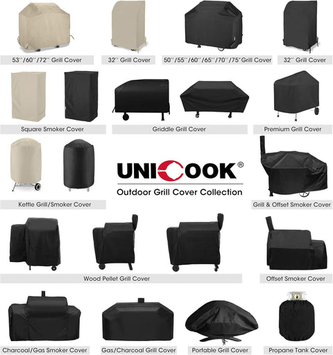 Waterproof Portable Grill Cover for Weber Q2000, Q200 Series and Baby Q Gas Grill, Compared to Weber 7111, All Weather Protection, Black