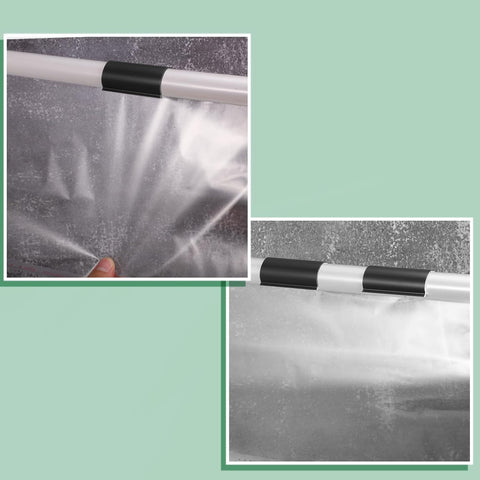 32 Pcs PVC Pipe Clips Pool Cover Clamps for Above Ground Pool Greenhouses, Row Covers, Garden, Shelters, Bird Protection, 2.4 Inch Long(for 1/2 Inch PVC Pipe,Black)