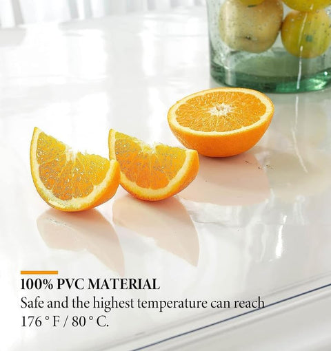 2mm Thick Clear Table Cover Protector 36 x 60 Inch, Plastic Table Cover Rectangle, PVC Clear Table Protector, Desk Protector Mat for Dining Room Table