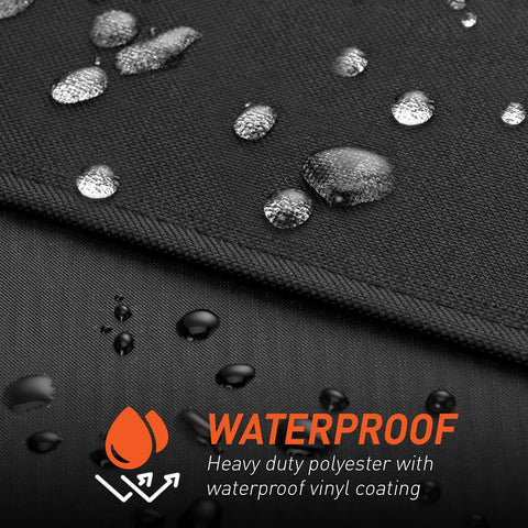 Grill Cover Compatible with Pit Boss 1100 Pro Series Pellet Gas Combo Grill, Heavy Duty Waterproof All Weather Protection for Outdoor Wood Pellet BBQ