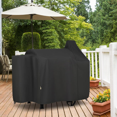 Grill Cover Compatible with Pit Boss 820 Deluxe, Pro Series 850, Heavy Duty Waterproof Wood Pellet Smoker Covers for Pitboss 820D, PB820FB, 820XL, 820D3, 820SC, 820PS1, All Weather Protection