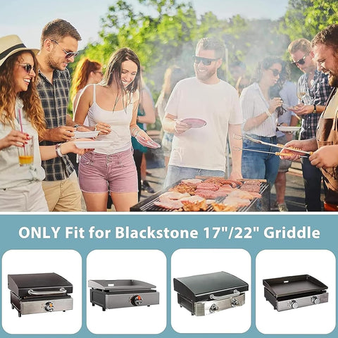 6 Feet Propane Regulator and Hose for Blackstone 17 & 22 Inch Tabletop Griddle, Connect to 5-20 LB Propane Tank