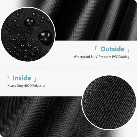 72 Inch Waterproof Cover for Outdoor Grills and Griddles - Compatible with Members Mark, Napoleon Prestige 500, Cuisinart Woodcreek 4-in-1 and More 5-6 Burner Models