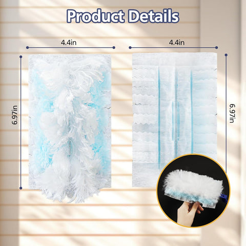 Duster Refills for Swiffer Dusters, 35 Count Disposable Duster Refill Heavy Duty Dusters Refills Replacement Head