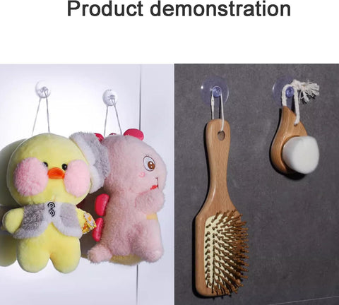 20 Packs Suction Cups 0.8 Inch Clear Sucker Pads Without Hook for Glass Home Organization Decoration