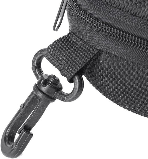 Black Sunglass Case Cover Box For Men Women Storage Case for Safety Glasses with Clip Hard Eyeglass Case for Sunglass Eyeglass Shooting Glasses