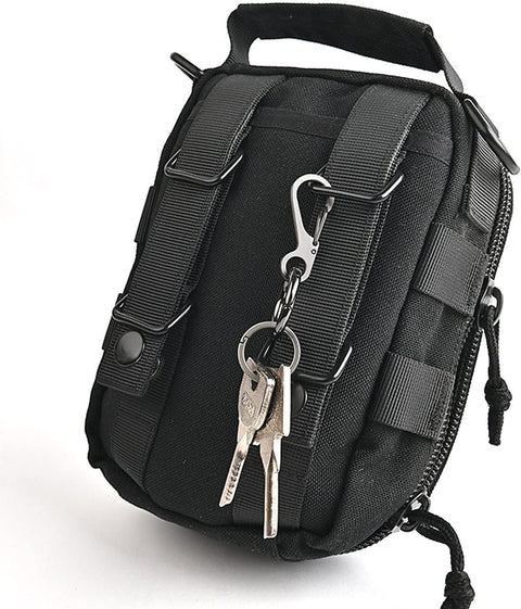 Small Carabiner Clip Metal Spring Snap Hooks Mini Paracord Hanging Clips for Camera Strap, Flashlight, Key Chain