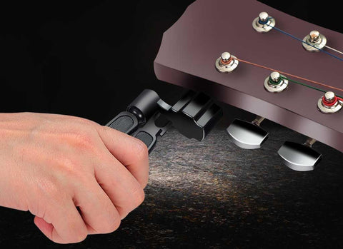 Guitar String Winder Cutter Pin Puller Multifunctional 3 In 1 Guitar Maintenance Tool String Peg Winder String Cutter Pin Puller Instrument Accessories