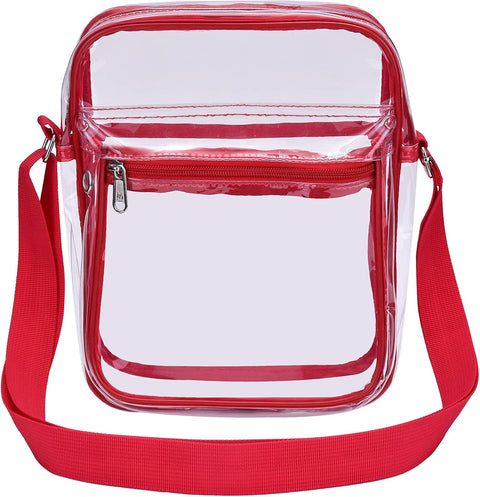 Clear Purse for Stadium Events Clear Messenger Bag for Men and Women