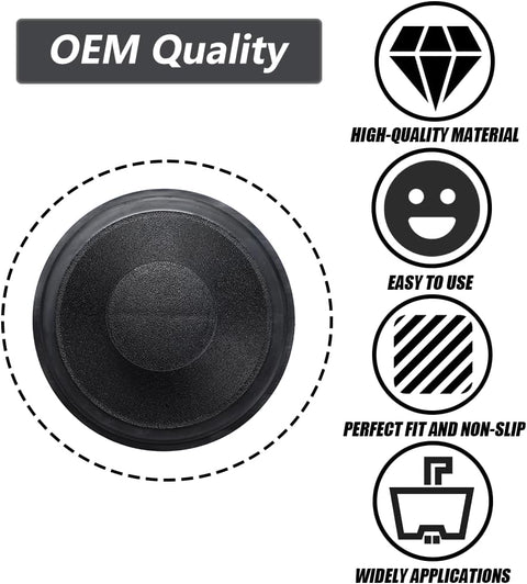 Sink Stopper Exact Replacement for InSinkErator STP-PL/STPPL for Kitchen Drain Stopper and Garbage Disposal Plug, Compatible with Standard 3-1/2" Drains from Kohler, Waste King, Whirlpool, and More