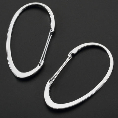 Silver Shower Curtain Rings, Rtproof Shower Curtain Hooks for Bathroom,  Chrome Decorative Shower Hooks Rings for Shower Curtain Rod Hangers, Set of 12