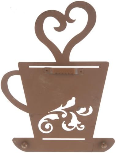Turquoise Rty Metal Coffee Cup Wall, Kitchen, Restaurant, Coffee Shop Decor!