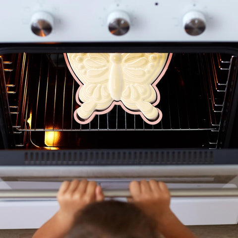 10 Inch Large Butterfly Cake Pan,Butterfly Shaped Birthday Cake Pan,3D Cake Baking Pan Nonstick Silicone Cake Mold for Birthday,Baby Shower, Anniversary, Party, Christmas