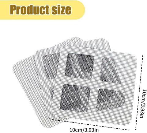Disposable Floor Drain Filter Stickers, Disposable Shower Drain Hair Catcher to Prevent Clogged Drains, for Kitchen, Sink,Bathtub and Bathroom Drains (20 pcs)