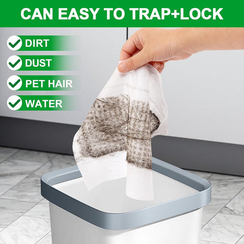 XL Dry Sweeping Cloths for Swiffer Sweeper XL Mop - 30 Count Disposable X-Large Pet Dry Mop Refill - Multi-Surface Dry Cloth Refills for Floor Cleaning (Mop is not Included)