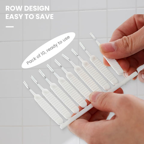 Shower Head Cleaning Brush for Small Hole, Multifunctional Shower Cleaning Tools, Anti-Clogging Nozzle with Storage Boxes, Showerhead Cleaning Brushes Picks for Household Bathroom (20 pcs)