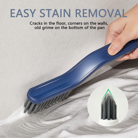 Hard Bristle Crevice Cleaning Brush - Multifunctional Gap Cleaning Brush, Cleaning Tools for Household Use, Home, Kitchen, Bathroom, Window, Vehicle, Faucets, Toilet