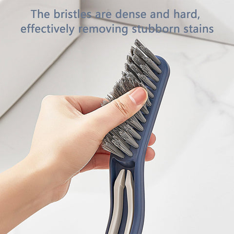 Hard Bristle Crevice Cleaning Brush - Multifunctional Gap Cleaning Brush, Cleaning Tools for Household Use, Home, Kitchen, Bathroom, Window, Vehicle, Faucets, Toilet