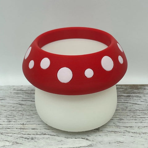Cute Mushroom Indoor Plant Pots - 3.15 Inch Fower Pot Small Succulent Green Plants Pot, Cute Plant Gifts for Plant Lovers