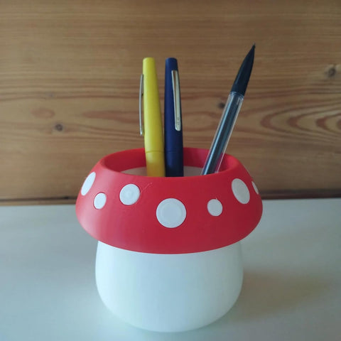 Cute Mushroom Indoor Plant Pots - 3.15 Inch Fower Pot Small Succulent Green Plants Pot, Cute Plant Gifts for Plant Lovers