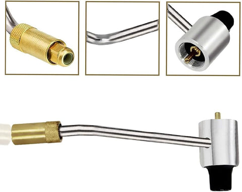 5430 Stove Pressure Regulator Replacement Part for Coleman Propane Stoves,Solves Gas Pressure Issues Camping Grill/Stove Connector for 1LB Propane Fuel Cylinder