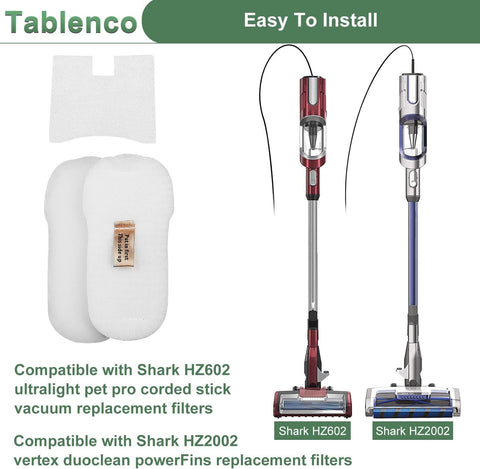 or Shark HZ602 ilter Replacement Ultralight Pet Pro Corded Stick Vacuum and HZ2002 Vertex DuoClean Powerins it HZ2000 HZ251 HZ250 HH200 HH202,4 oam elt 4 Motor Kit (No cleaning brush)