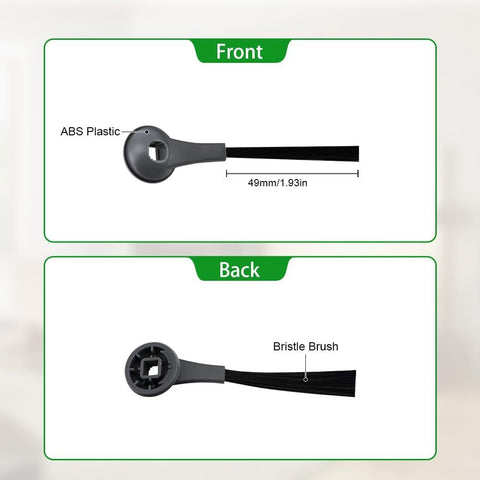 Replacement Side Brushes Compatible with All Shark IQ and AI Series Robot Vacuum Models, 10-Pack.