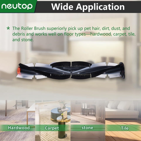 Replacement Brush Compatible with Neato Botvac Connected Series D10 D9 D8 D3 D4 D5 D6 D7 and Botvac D Series D75 D80 D85 Robot Vacuum Parts Accessories.