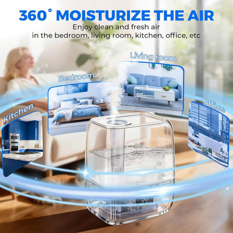 30-Pack Top ill Humidiier Replacement ilters or LEVOIT Classic160, Dual150, Dual200S, Classic300(S), LV600S, OasisMist 450S, Superior6000S Series Humidiiers by