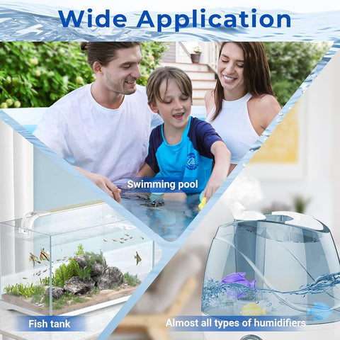 Humidiier Cleaning ish, 12 Pack Humidiier Cleaner or Humidiiers and ish Tanks, Puriies Water, Prevents Hard Water Build-Up, Reduces Scale, Purple