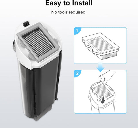Washable ilter Replacement or Dyad Pro, Dyad Pro Combo, Dyad Air Cordless Wet Dry Vacuum Cleaner, Mop Vacuum Replacement ilter Parts Accessories