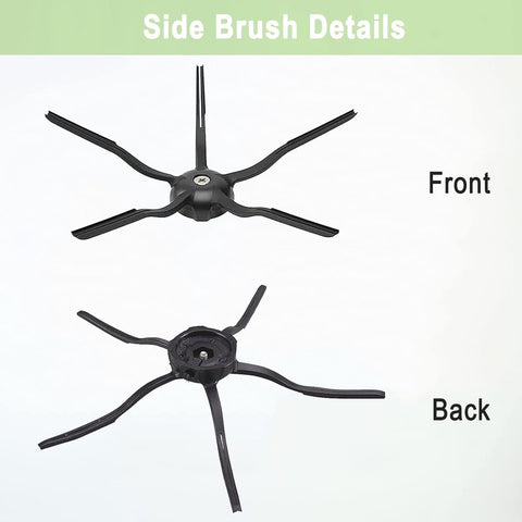 Compatible Replacement Parts Compatible with  S7 S7+ S7 MaxV, S7 MaxV Plus T7S T7 plus T7S plus Robot Vacuum, 2 Roller Brush, 4 ilter, 6 Side Brush, 4 Mop Cloth