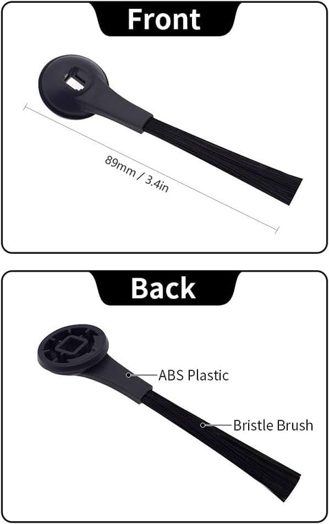 Replacement Compatible with Shark IQ Series R101AE RV1001AE RV101 RV1001 RV912S, Robot Vacuum with 1 Main Brush 2 HEPA ilter 4 Side Brush