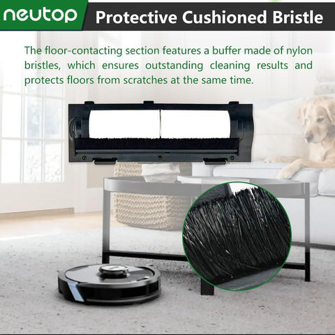 Replacement Brush Covers Guards Compatible with Shark AI AV2501S, AV2501AE, RV2502AE, RV2520AOUS, AV2510AOUS, AV2511AE, RV2310AE, AV2310AE, Robot Vacuum Cleaners, 2-Pack.
